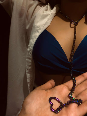 Make me CreaMe Heart Choker